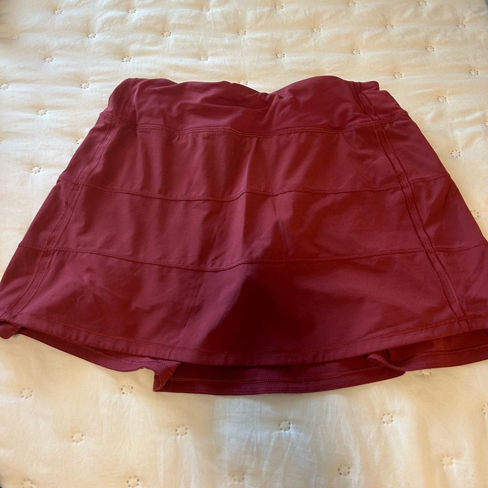 Maroon Lululemon Skirt